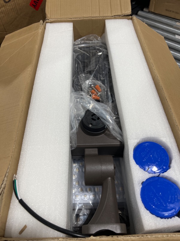 Photo 1 of Lightdot 320W LED Parking Lot Light Adjustable Arm Mount Parking Lot Lighting (44800Lm Eqv 1200W HPS) Dusk to Dawn LED Street Light IP65 Outdoor Area Lighting-2Pack Arm Mount 320W || 2Pack