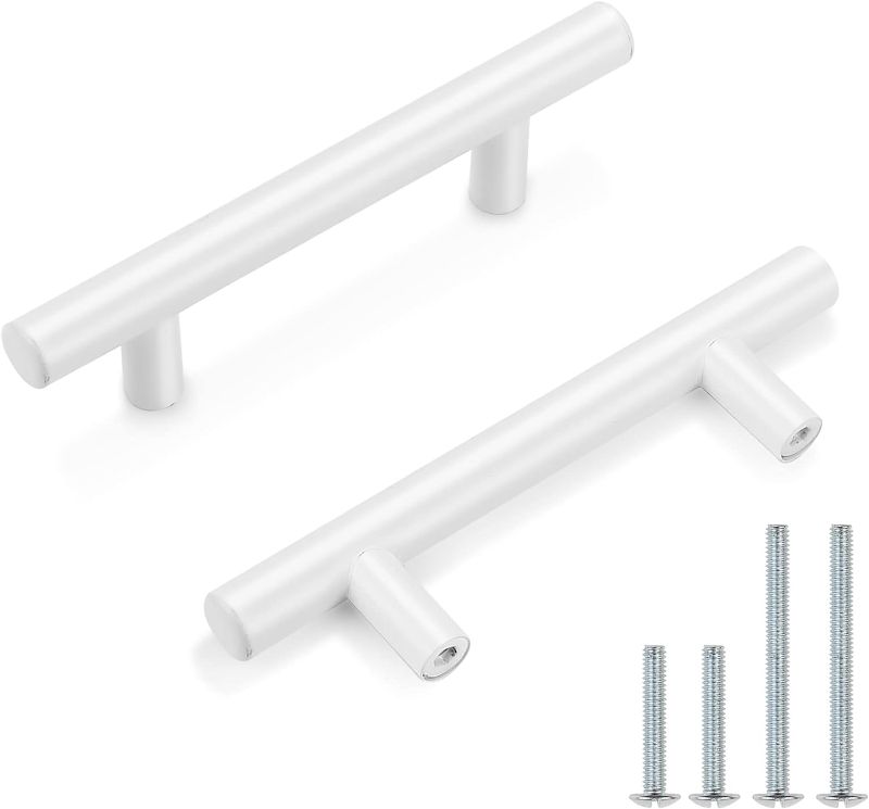 Photo 1 of 15Pack Cabinet Handles Brushed White Cainet Pulls