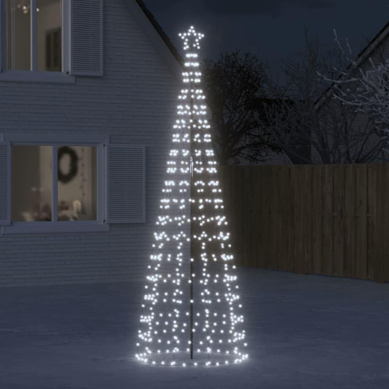 Photo 1 of  Outdoor Lighting Christmas Cone Tree with Spikes