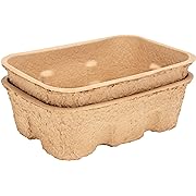 Photo 1 of 2-Pack Disposable Heavy Duty 6mm Thick Cat Litter Box - Sustainable, Clean, & Water Resistant 