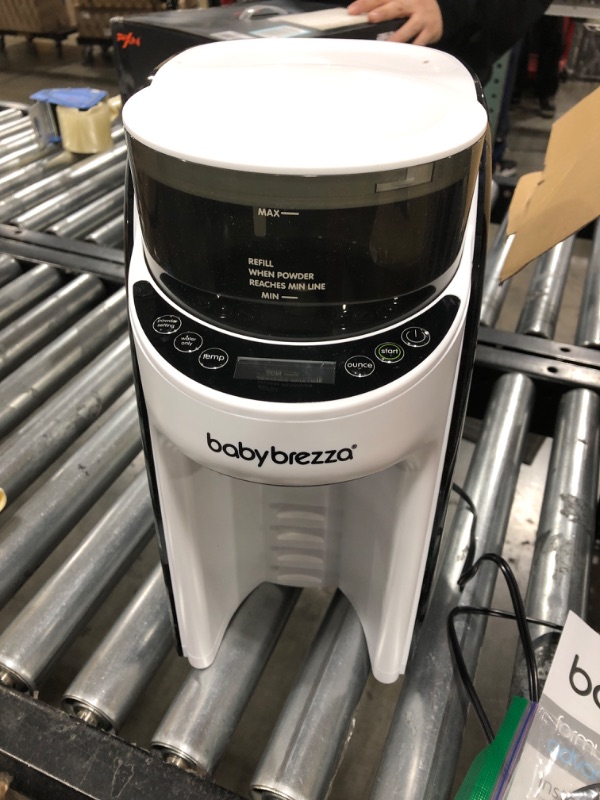 Photo 2 of New and Improved Baby Brezza Formula Pro Advanced Formula Dispenser Machine - Automatically Mix a Warm Formula Bottle Instantly - Easily Make Bottle with Automatic Powder Blending