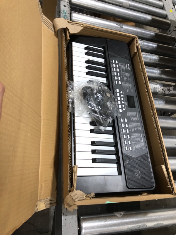 Photo 2 of Beginners Piano Keyboard 37 Keys Portable Electronic Keyboard Piano Built-in Rechargeable Battery Kids Piano with Headphone Jack Learning Musical Instruments Gift for Boys Girls