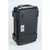 Photo 1 of 14.24 in. Large Rolling Watertight Tool Case with Foam in Black
