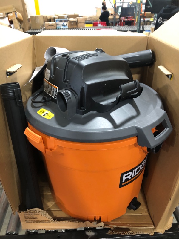 Photo 1 of 16 Gallon 5.0 Peak HP NXT Wet/Dry Shop Vacuum with Filter, Locking Hose and Accessories