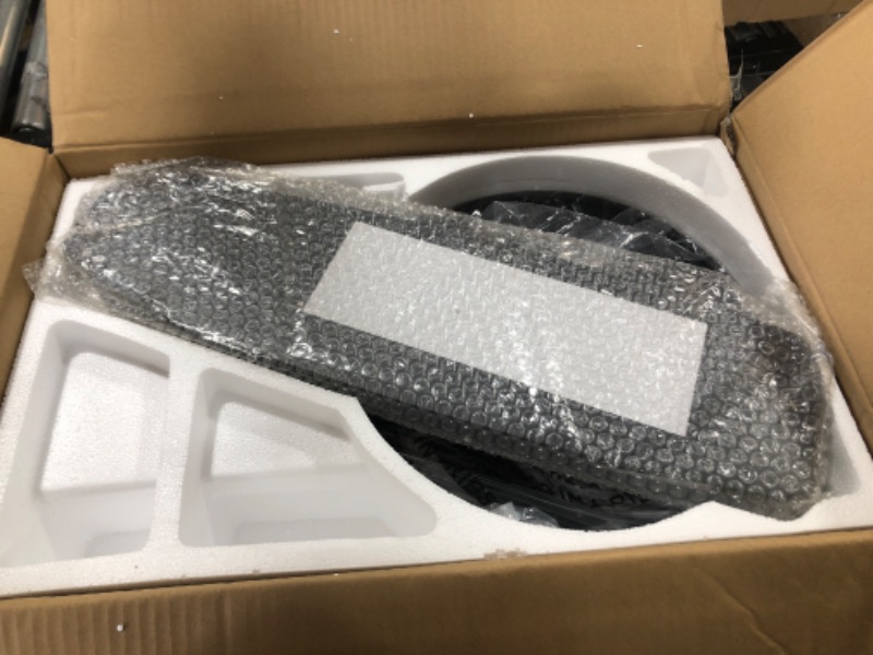 Photo 1 of ODUFO 52 Inch Ceiling Fan with LED Light and Remote, 5 Wood Blades, 6 Speed Reversible DC Motor, Wobble-Free Flush Mount Design, 3 Color Dimmable-Ideal for Farmhouse, Patio, Bedroom, Living Room