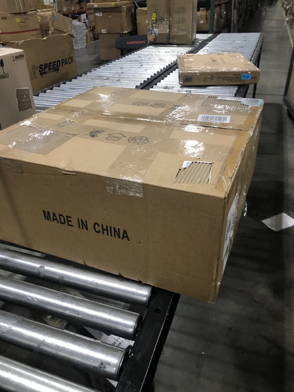 Photo 1 of Veunsic Low Profile Caged Ceiling Fan with Light Remote Control, 20'' Flush Mount Boho Enclosed Ceiling Fan 6 Speed Reversible Motor, Small Industrial Fan Light Include 4 Bulbs