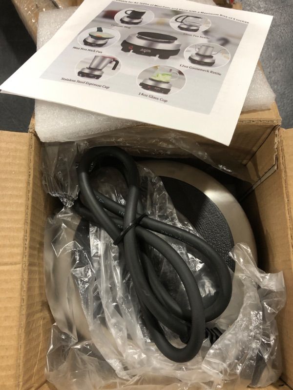 Photo 1 of Artilife Small Electric Hot Plate, Multi-Function Portable Stove Kitchen Cooktop Electric Heater for Home 110V