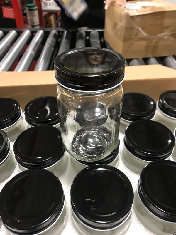 Photo 2 of 20 clear jars 