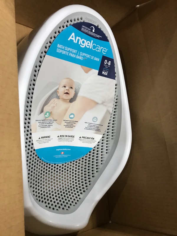 Photo 2 of Angelcare Baby Bath Support (Grey) | Ideal for Babies Less than 6 Months Old