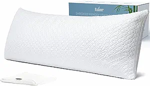 Photo 1 of 
Rainmr Shredded Memory Foam Full Body Pillow