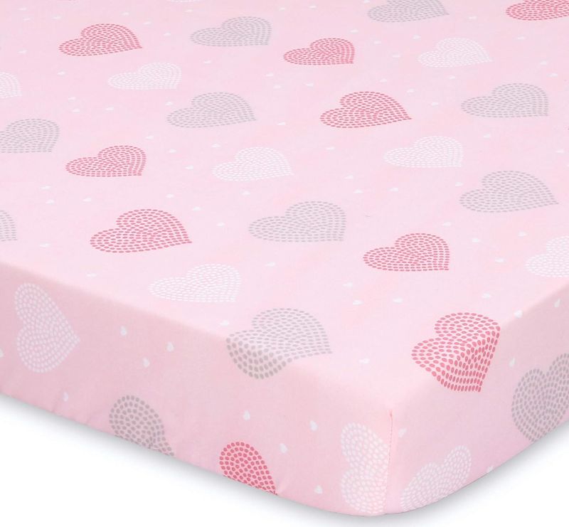 Photo 1 of  Pack n Play, Playard, Mini Crib Sheets for Baby Girls