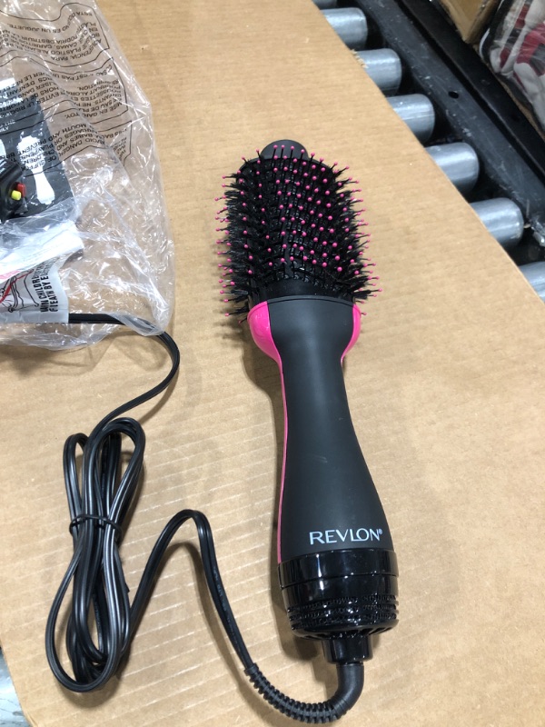 Photo 2 of REVLON One-Step Volumizer Original 1.0 Hair Dryer and Hot Air Brush, Black