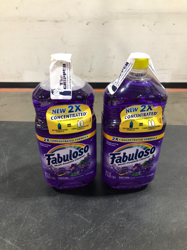 Photo 2 of 2 PACK-Fabuloso Multi-Purpose Cleaner 2x Concentrated, Lavender - 56 fl oz (Pack of 6)