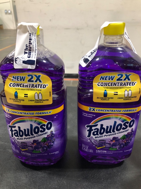 Photo 2 of 2 PACK Fabuloso Lavender Scent Multi-Purpose Cleaner - 2X Concentrated Formula
