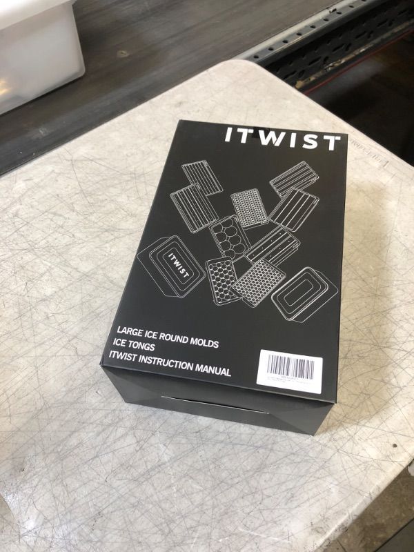 Photo 1 of ITWIST Ice Cube Trays, Hexagon Ice Trays With Lid, 32x3 PCS Ice Trays For Freezer With Bin For Chilled Drinks-Easy Fill Transfer Remove (3Pack Blue Ice Trays & Ice Bin & Ice Tong)