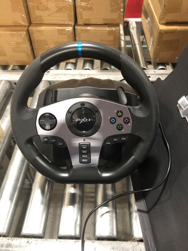 Photo 2 of PXN Gaming Racing Wheel, V9 Xbox Steering Wheel 270/900° Car Simulation with Pedal and Shifter, Paddle Shifters Driving Wheel for PS4, Xbox Series X|S, PS3, PC, Xbox One, Nintendo Switch