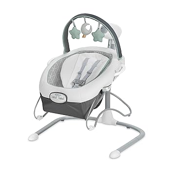 Photo 1 of  Graco Soothe 'n Sway LX Baby Swing with Portable Bouncer, Derby 