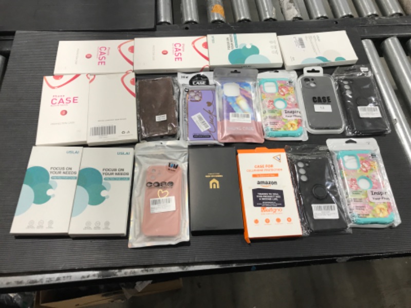 Photo 1 of Generic Mixed Phone Cases and Screen Protectors (For Various Models)