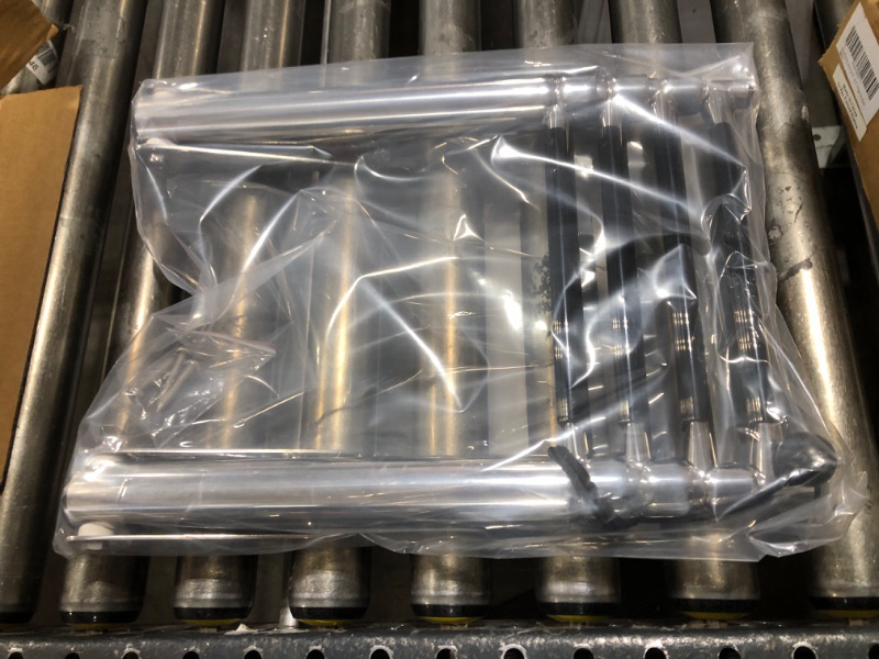 Photo 1 of NovelBee 4 Step Boat Boarding Ladder Stainless Steel Telescoping Extendable Ladder with Retaining Strap for Marine Yacht Swimming Pool (6.5" Hinged Bracket)