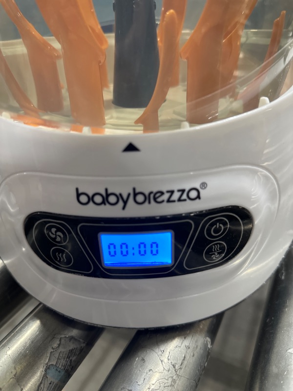 Photo 2 of Baby Brezza Baby Bottle Sterilizer and Dryer Machine – Electric Steam Sterilization - Universal Fit - Pacifiers, Glass, Plastic, and Newborn Feeding Bottles