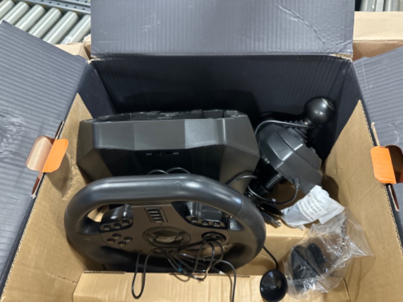 Photo 1 of PXN V9 Gaming Racing Wheel with Pedals and Shifter, Steering Wheel for PC, Xbox One, Xbox Series X/S, PS4, PS3 and Nintendo Switch
