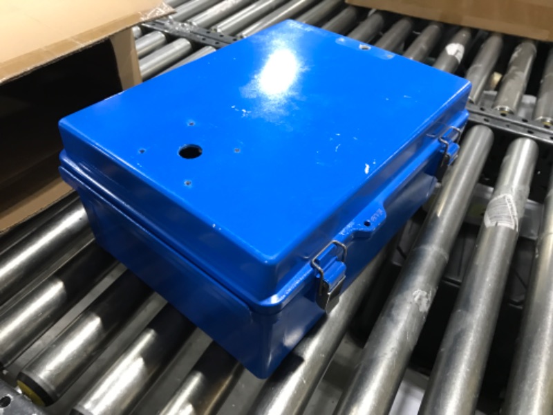 Photo 1 of  Hinged Cover  510x410x200mm Junction Box with Mounting Plate, Universal IP67 Project Box Waterproof DIY Electrical Enclosure, 