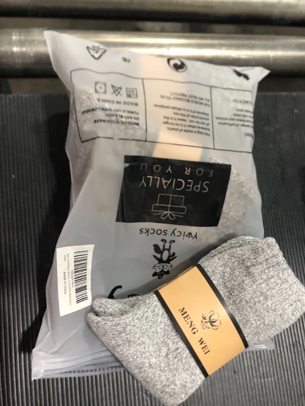 Photo 1 of Mens Heavy Thick Wool Socks - Soft Warm Comfort Winter Crew Socks (Pack of 3/5),Multicolor,One Size 7-12