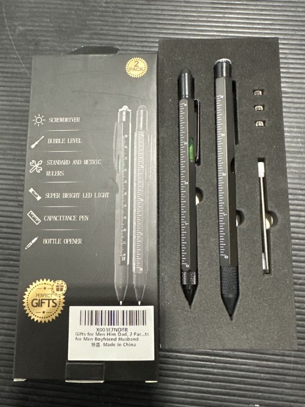 Photo 1 of GIFTS FOR MEN. 2 PACK MULTI TOOL PEN SET