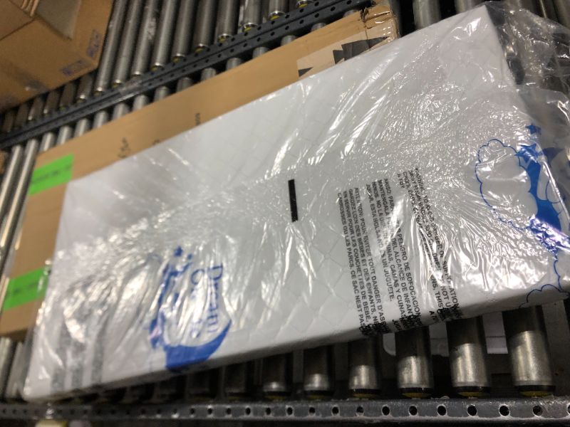 Photo 1 of Dream On Me Universal Cradle Mattress | Waterproof | 2” Fiber Core | Cradle Mattress | Greenguard Gold Certified | 36" x 18" White Check Vinyl Cover