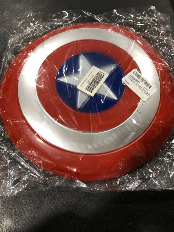 Photo 2 of AMARONE 12-inch Captain America Shield Kids Superhero role-playing toy shield red