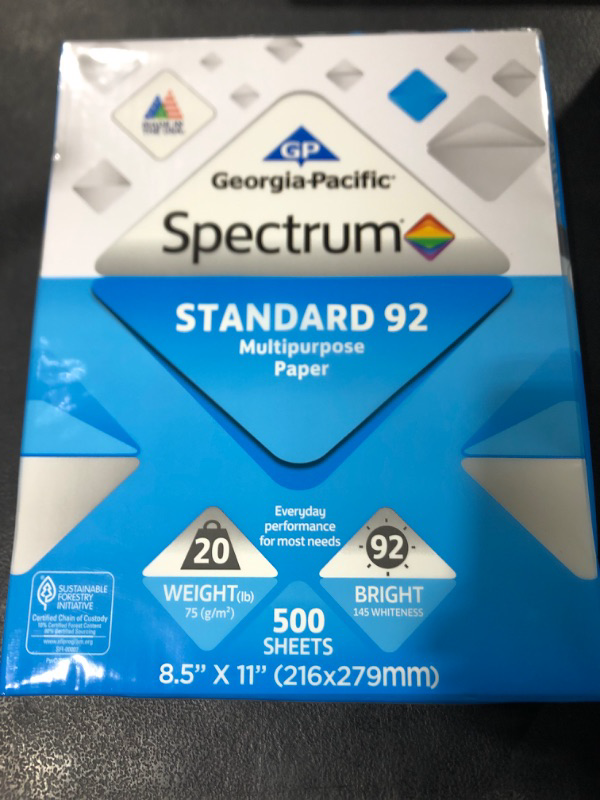 Photo 2 of Georgia-Pacific Spectrum Standard 92 Multipurpose Paper