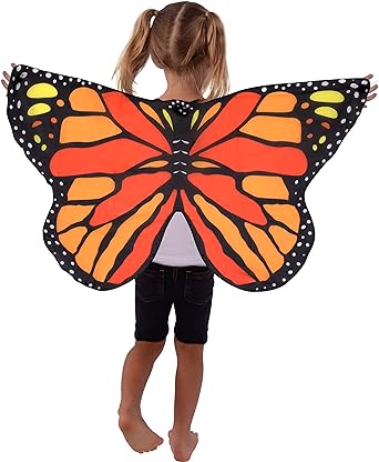 Photo 1 of KANGAROO Monarch Butterfly Wings for Kid Costume Dress Up For Halloween
