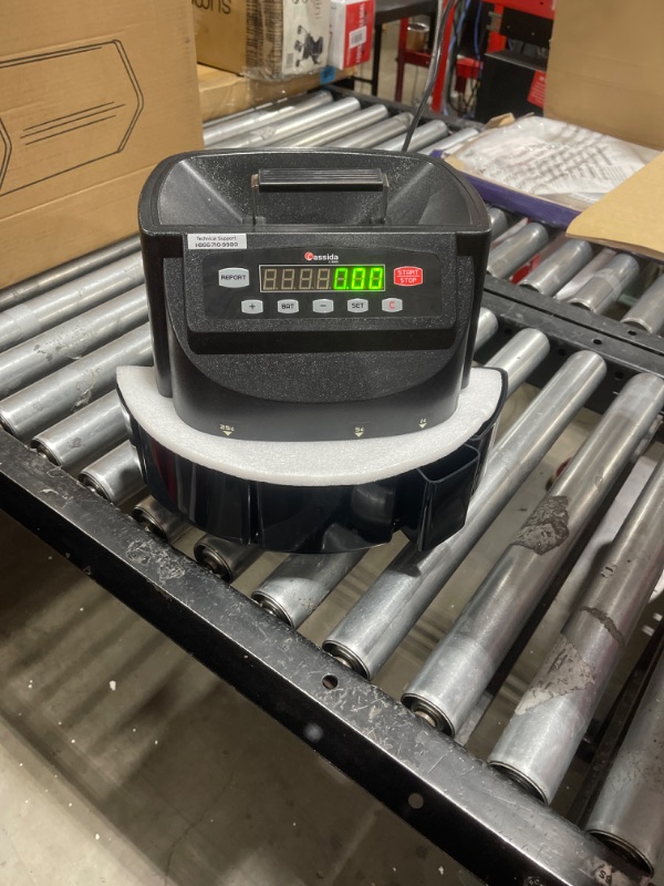 Photo 1 of Cassida C200CAD Canadian Coin Counter/Sorter/Roller
