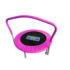 Photo 1 of 36" My 1st Trampoline with Handlebar, Pink
