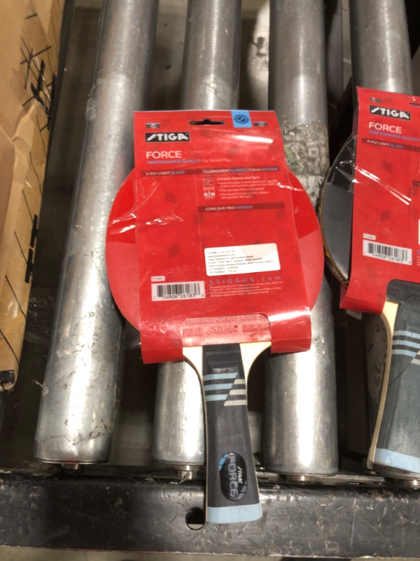 Photo 1 of STIGA Force Table Tennis RacketSTIGA Force Charger Table Tennis Paddle
