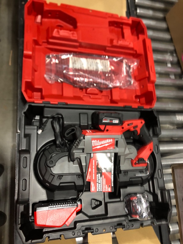 Photo 2 of Milwaukee 2729-22 M18 Fuel Deep Cut Band Saw 2 Bat Kit