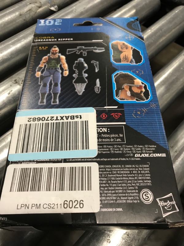 Photo 3 of G.I.Joe Classified Series Line Dreadnok Ripper 6-in Action Figure
