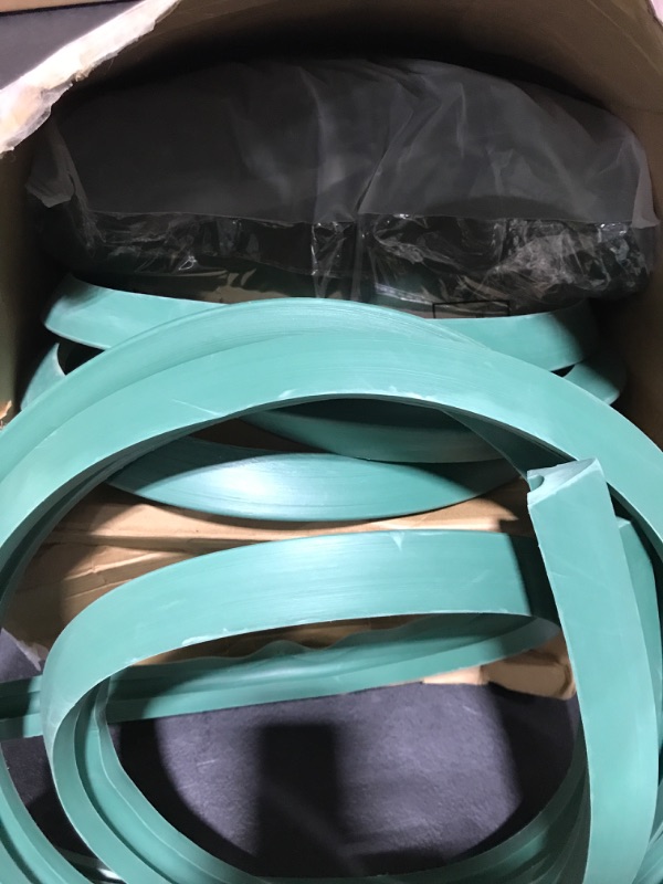 Photo 1 of Mixweer Billiard Cloth for 8 ft Pool Table Pre Cut Pool Table Felt Billiard Protector with 6 Pcs Cloth Strips and 6 Pcs Pool Table Rubber Bumpers for Bars, Clubs, Hotels Replacement Green