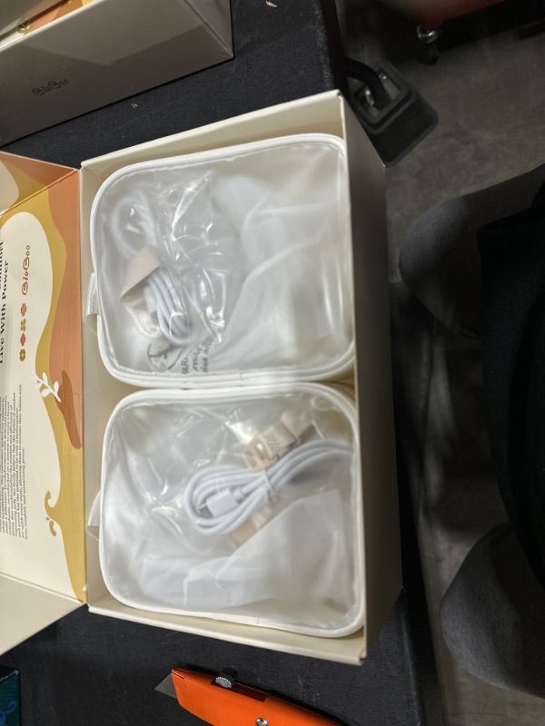 Photo 2 of BIOBOO Wearable Breast Pump 337U and 116U (White)
