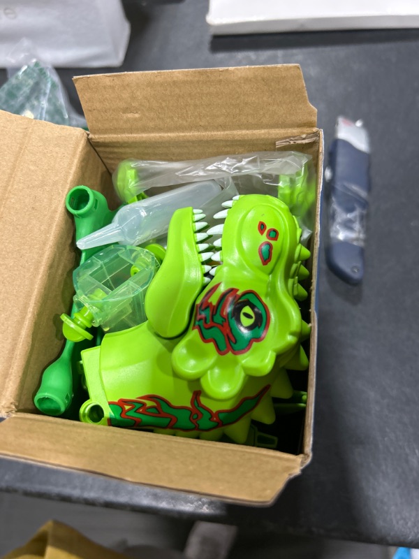 Photo 1 of Electric Walking Dinosaur Toy T-Rex, Water Mist Spray, Roaring Sound, Take Apart Robot Dino, with Light & Music, Toys & Gifts for Boys & Girls, Toddlers, Kids & Children Aged 1-3 2-4 3-5 (Green)