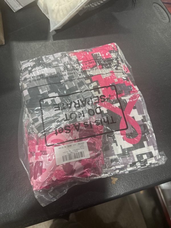 Photo 1 of 16 Pair Breast Cancer Awareness Sleeves Pink Ribbon Arm Sleeves Cooling Baseball Compression Arm Cover Sleeve for Women Girls Large