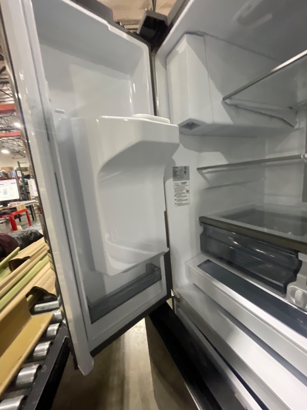 Photo 6 of Samsung Mega Capacity 30.5-cu ft Smart French Door Refrigerator with Dual Ice Maker (Fingerprint Resistant Stainless Steel) ENERGY STAR
