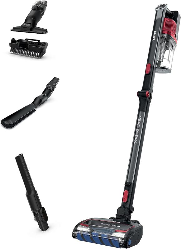 Photo 1 of 
Shark IZ662H Cordless Vertex Pro Lightweight Cordless Stick Vacuum with DuoClean PowerFins, Red