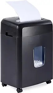 Photo 1 of Amazon Basics 12 Sheet Micro-Cut Paper,Credit Card and CD Shredder for Office/Home 