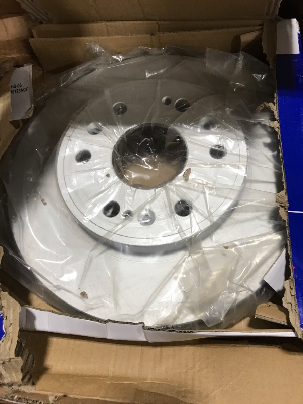 Photo 2 of ACDelco Advantage 18A1705AC Coated Front Disc Brake Rotor