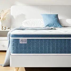 Photo 1 of  12 Inch Hybrid Mattress with Gel Memory Foam,Motion Isolation Individually Wrapped Pocket Coils,Pressure Relief,Back Pain Relief& Cooling Bed,Queen size mattress