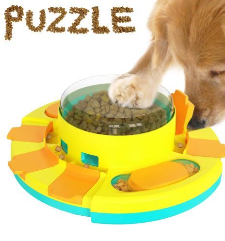 Photo 1 of * used item * please see all images * 
KADTC Dog Puzzle Toy Dogs Brain Stimulation Mentally Stimulating Toys Beginner Puppy Treat Food Feeder Dispenser