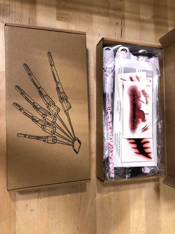 Photo 2 of 2 PACK WAASII Halloween Articulated Fingers, Scary Cosplay Accessories, Articulated Finger Extensions Fits All Finger Sizes, As Flexible as Your Own Fingers, Scary Cosplay Accessories