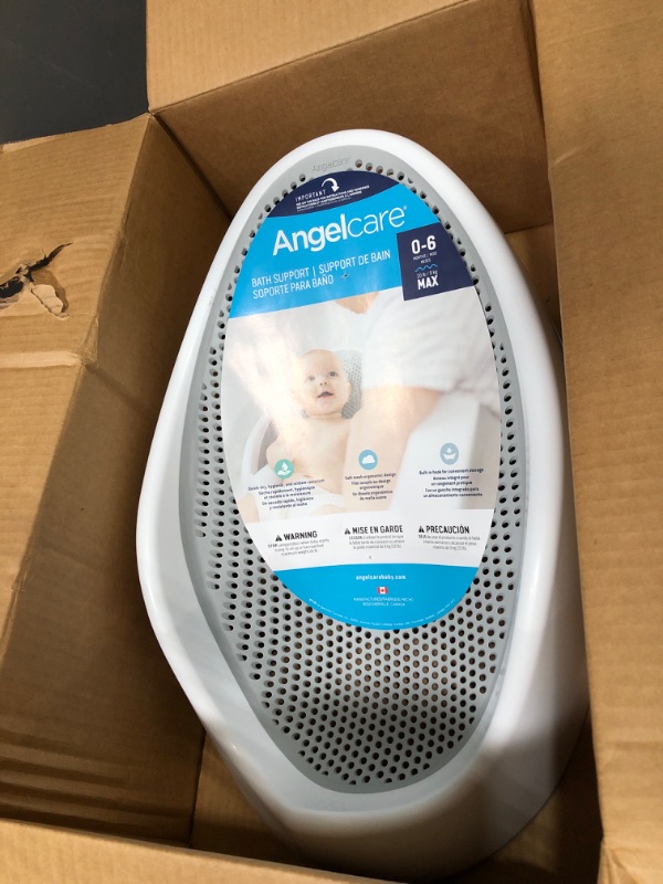 Photo 2 of Angelcare Baby Bath Support (Grey) | Ideal for Babies Less than 6 Months Old