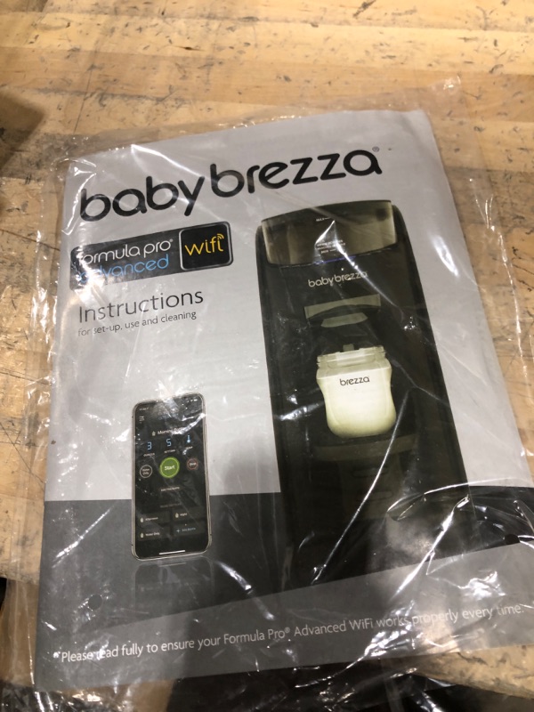 Photo 4 of Baby Brezza Formula Pro Mini Baby Formula Maker – Small Baby Formula Mixer Machine Fits Small Spaces and is Portable for Travel– Bottle Makers Makes The Perfect Bottle for Your Infant On The Go Advanced, WiFi